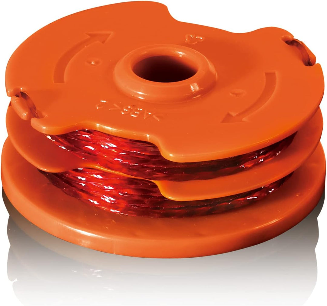 Worx WA3880 Lithium, Akku Ladestation für Powershare Akkus & WA0007 Rasentrimmer Faden für den WORX