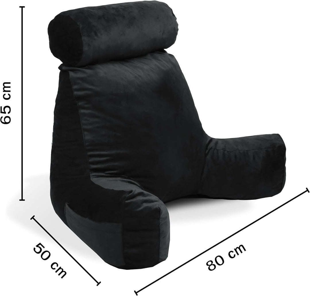 bananair - Lesekissen für Bett und Sofa - Weich und Komfortabel - Optimale Rückenunterstützung - Lei