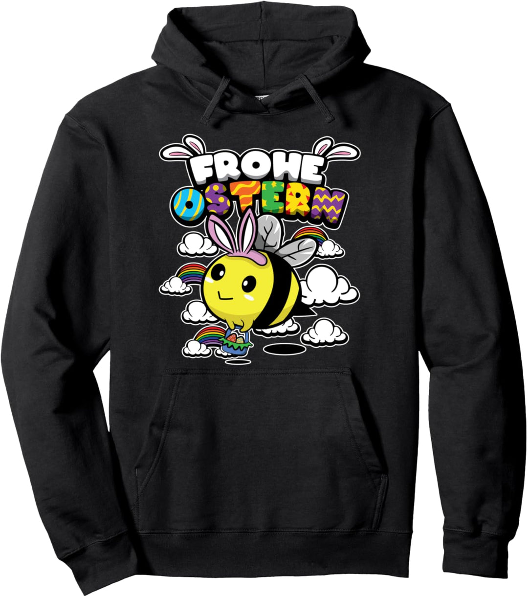 Frohe Ostern - Ostertiere - Süsse getarnte Biene Pullover Hoodie
