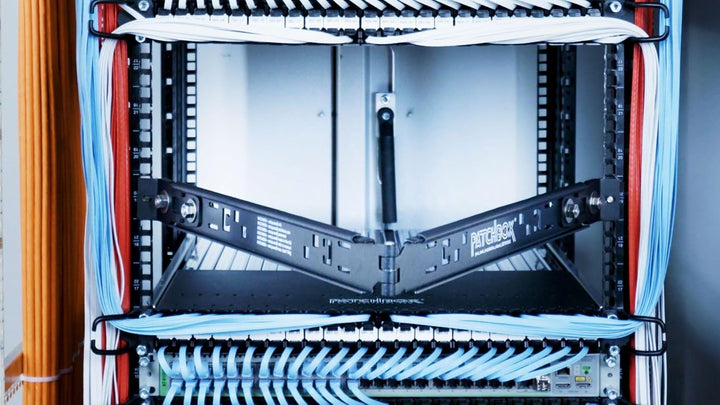 PATCHBOX Setup.exe – Fachboden Alternative für 19 Zoll Fachboden für einfache Hardware Montage im Ra