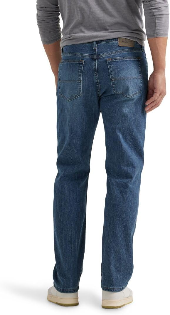 Wrangler Authentics Jeanshose, für Herren, reguläre Passform, Bequeme, elastische Taille 29W / 30L B