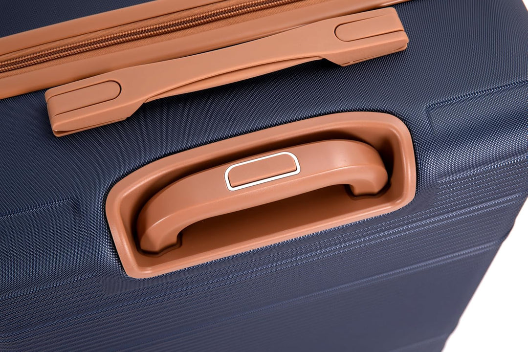 Travelhouse Kofferset Bari 6-teilig – ABS Hartschale Trolley Koffer Set mit Rollen, TSA-Schloss, Rei