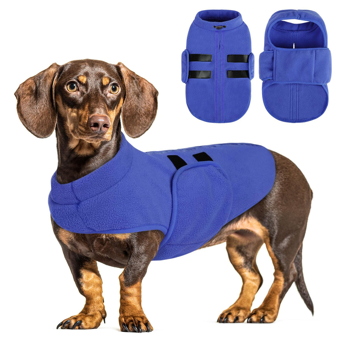 Hundepullover Fleece Weste Hundemäntel Winter Warmer Hundeweste für Kleine Hunde Weicher Fleece Hund