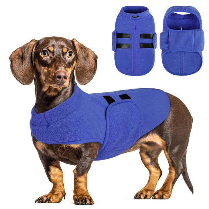 Hundepullover Fleece Weste Hundemäntel Winter Warmer Hundeweste für Kleine Hunde Weicher Fleece Hund