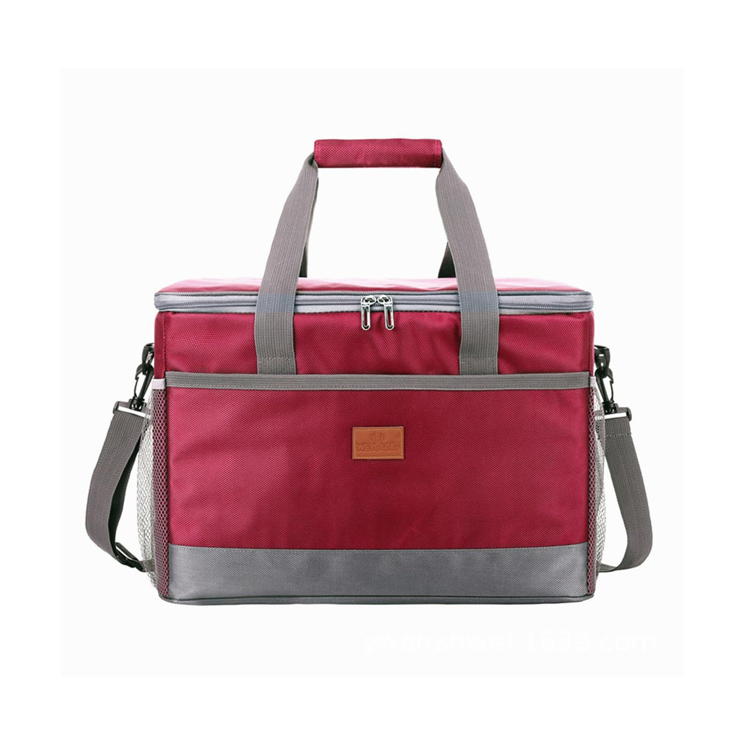 Grosse Faltbar Thermotasche, 36L Kühltasche, Lunchtasche, Picknicktasche, mit Verstellbaren Schulter