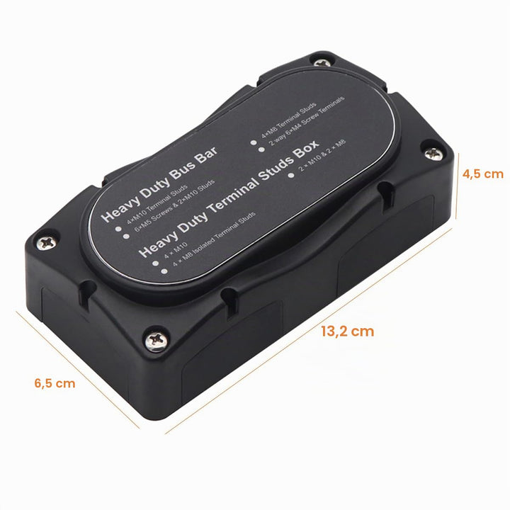 M8 300A Sammelschienenkasten 12V - 48V Sammelschiene für Geländewagen Boot Wohnmobil Wohnwagen KFZ M