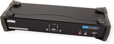 ATEN CS1782A KVM Switch Dual-Link DVI, USB, Audio, 2 Ports