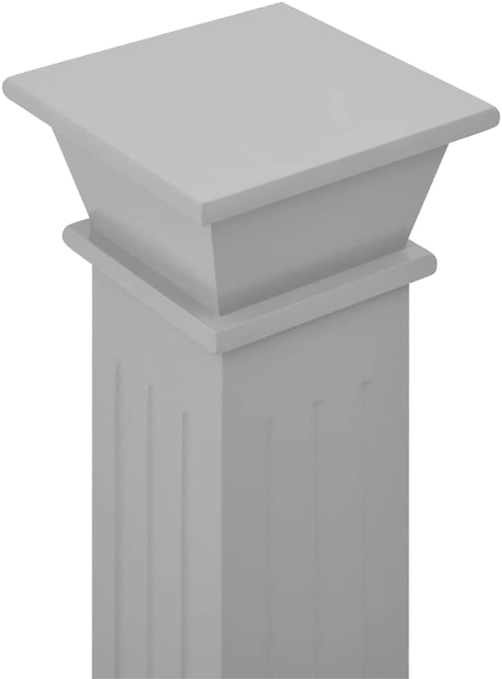 vidaXL Klassischer Säulen Pflanzenständer Dekosäule Blumensäule Pflanzensäule Blumensockel Säule Stä