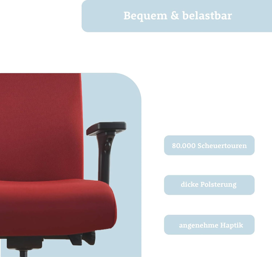 Trendoffice to-Strike Comfort pro sk 9248, Testsieger Stiftung Warentest, ergonomischer Bürostuhl mi