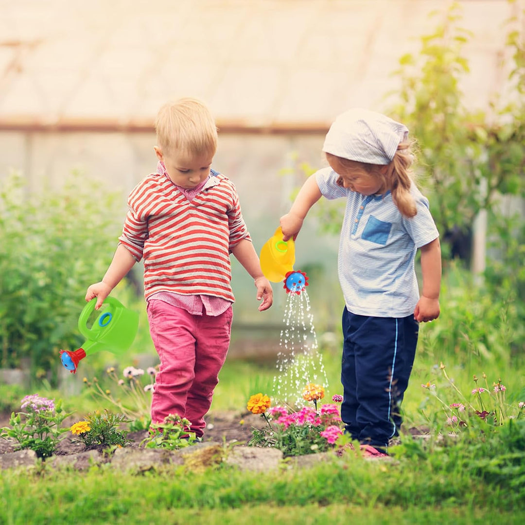 2 Stück Giesskannen aus Kunststoff, Kinderspielzeug, Giesskanne, Pädagogisches Badespielzeug für Zuh