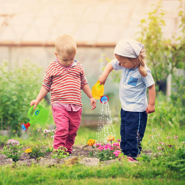 2 Stück Giesskannen aus Kunststoff, Kinderspielzeug, Giesskanne, Pädagogisches Badespielzeug für Zuh