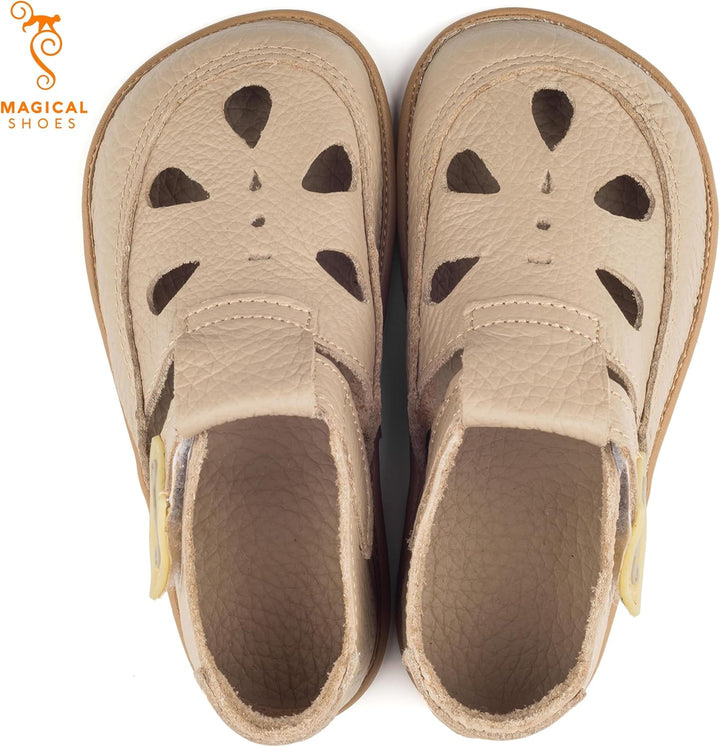 Magical Shoes Barfussschuhe Kinder, Barefoot Kids, weiche Lauflernschuhe, geschlossene Sandalen Mädc