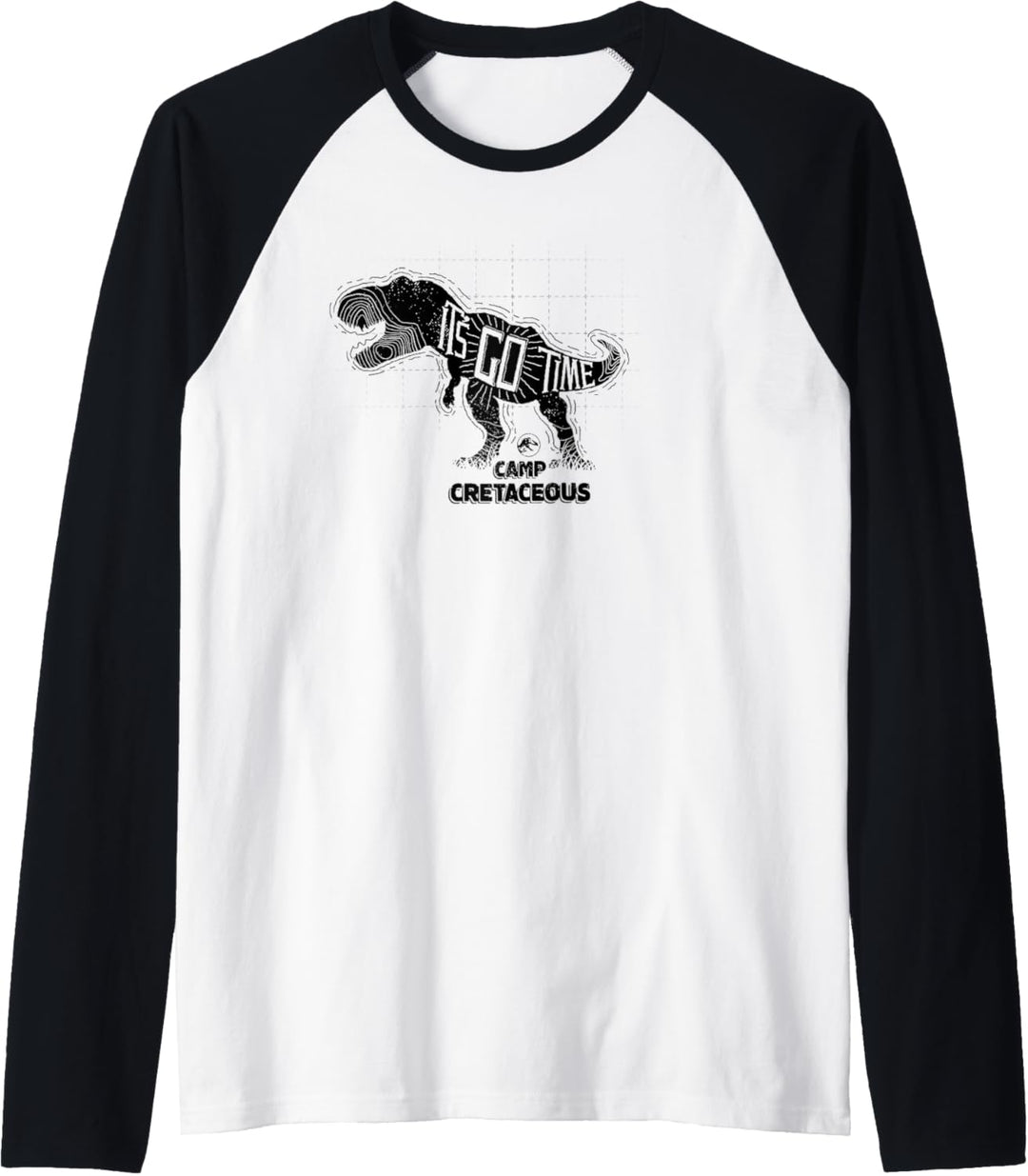 Jurassic World: Camp Cretaceous T-Rex It's Go Time Raglan