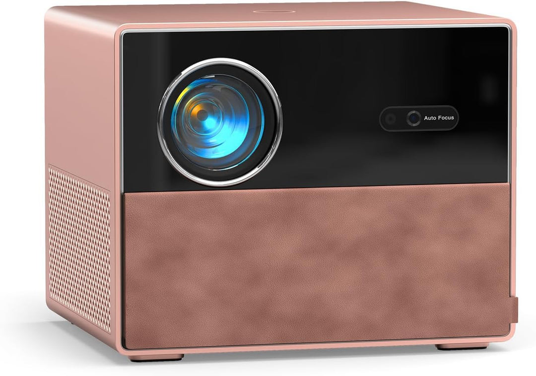 [Staubdichtes Design & 2,2 Lautsprecherkanäle] Beamer 4K 25000L Autofokus/Trapezkorrektur, Dualer 36