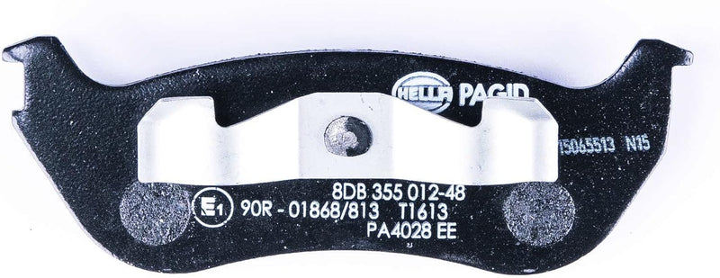 HELLA PAGID 8DB 355 012-481 Bremsbelagsatz - T1613 - Dicke/Stärke: 14.6mm - Bremssystem: Kelsey-Haye