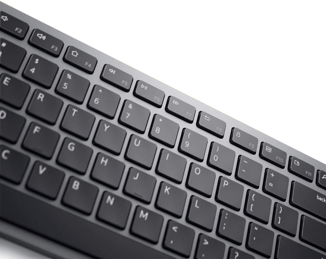 Dell Premier Kabellose Tastatur und Maus für mehrere Geräte — KM7321W — Französisch (AZERTY), Schwar