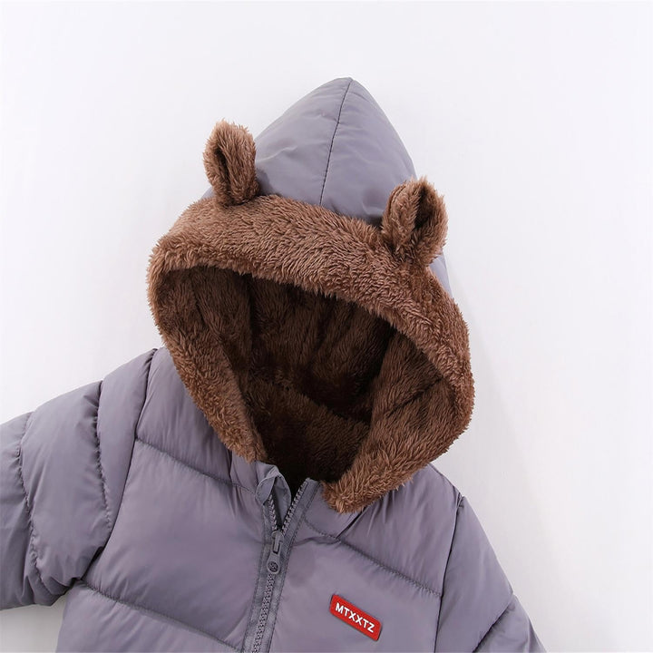 JiAmy Baby Winter Fleece Mantel Kinder Jungen Jacke Outwear Mädchen Gepolstert Kleidung 4-5 Jahre Gr