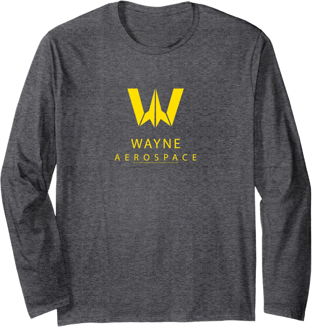 Batman Wayne Aerospace Langarmshirt