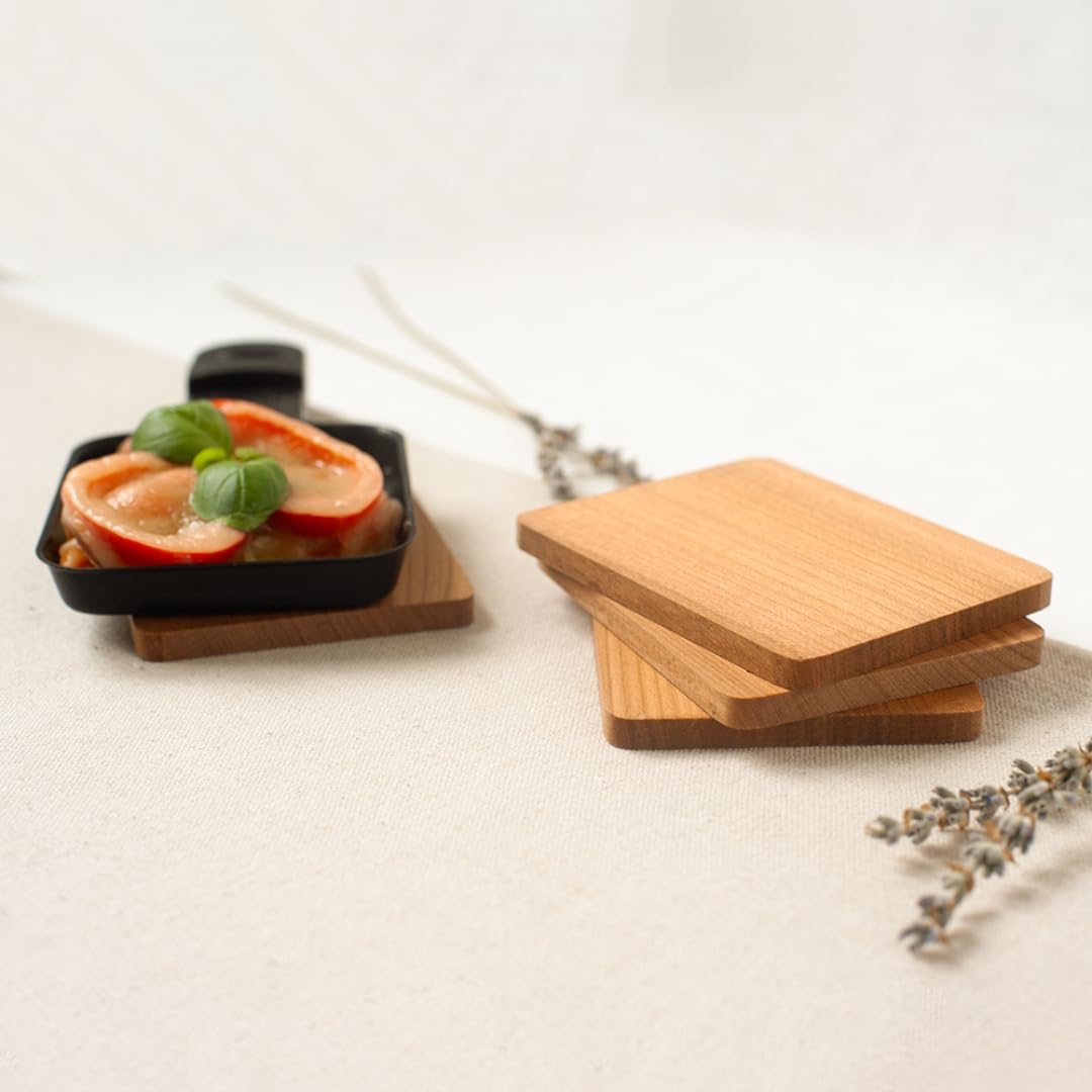 HOFMEISTER® Raclette-Set, 16-teilig, aus Kirschholz