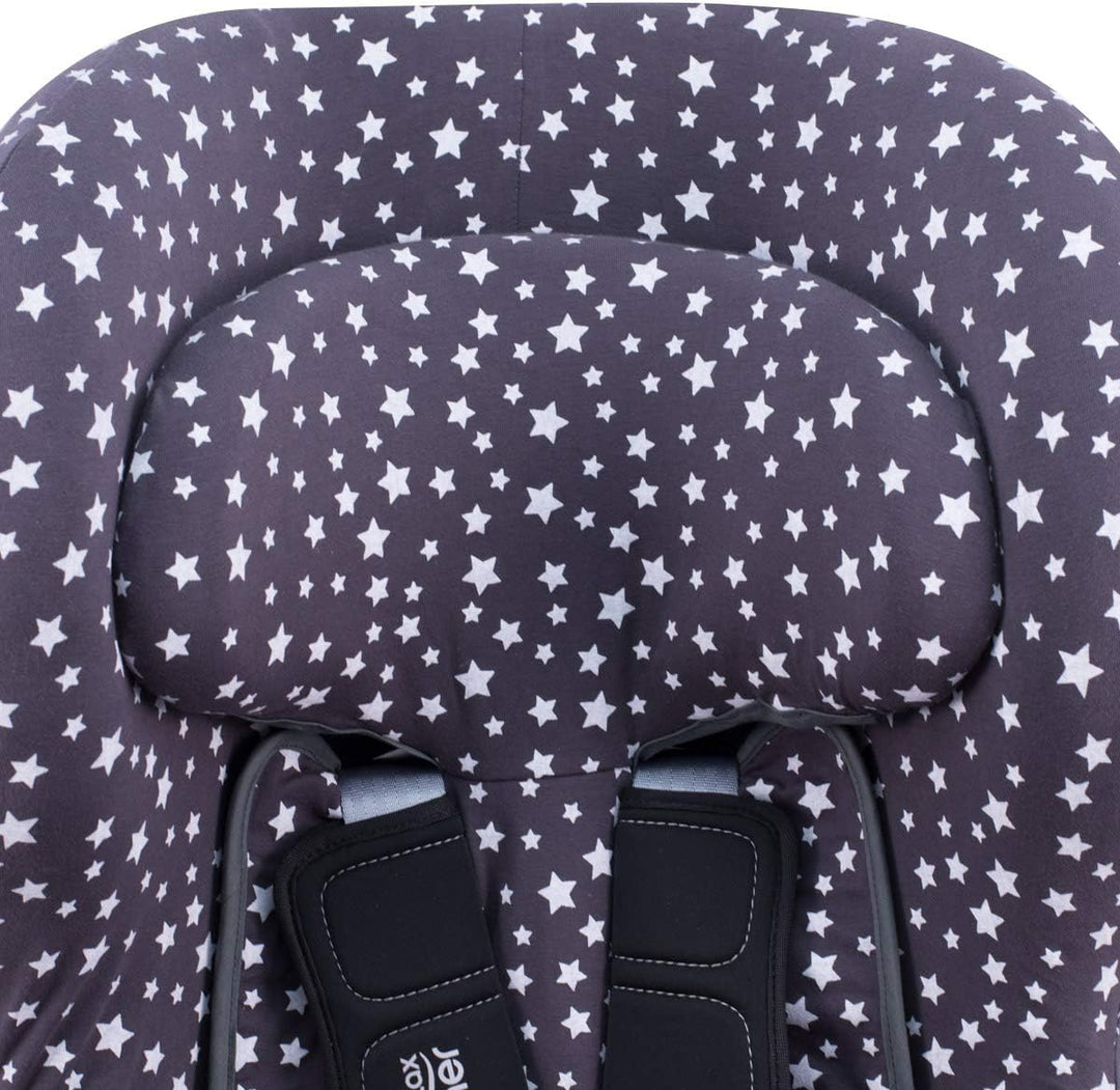 JYOKO KIDS Bezug kompatibel mit Romer Britax Max Way Plus (Winter Sky), Winter Sky