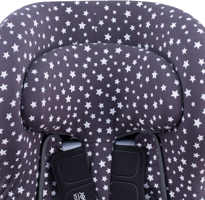 JYOKO KIDS Bezug kompatibel mit Romer Britax Max Way Plus (Winter Sky), Winter Sky
