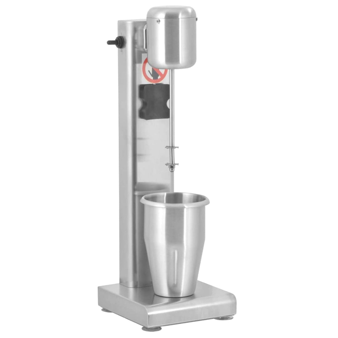 Gecheer Edelstahl Drink-Mixer 1 L 80 W, Getränkemixer, Milkshake Maker, Standmixer mit 2 Geschwindig