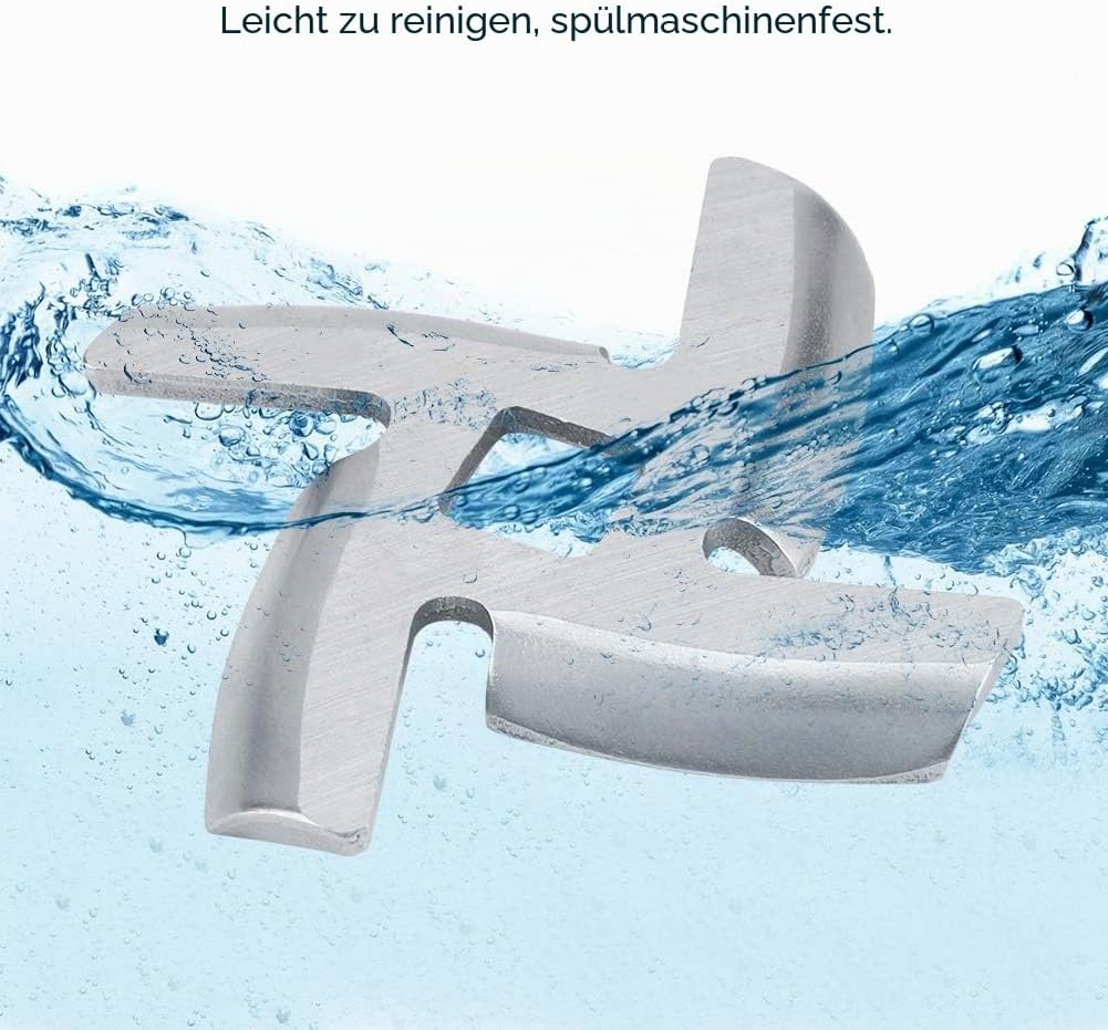 Fleischwolf Messer Klingenschneider Küche Lebensmittel Fleischwolf Klinge Edelstahl Messerschneider