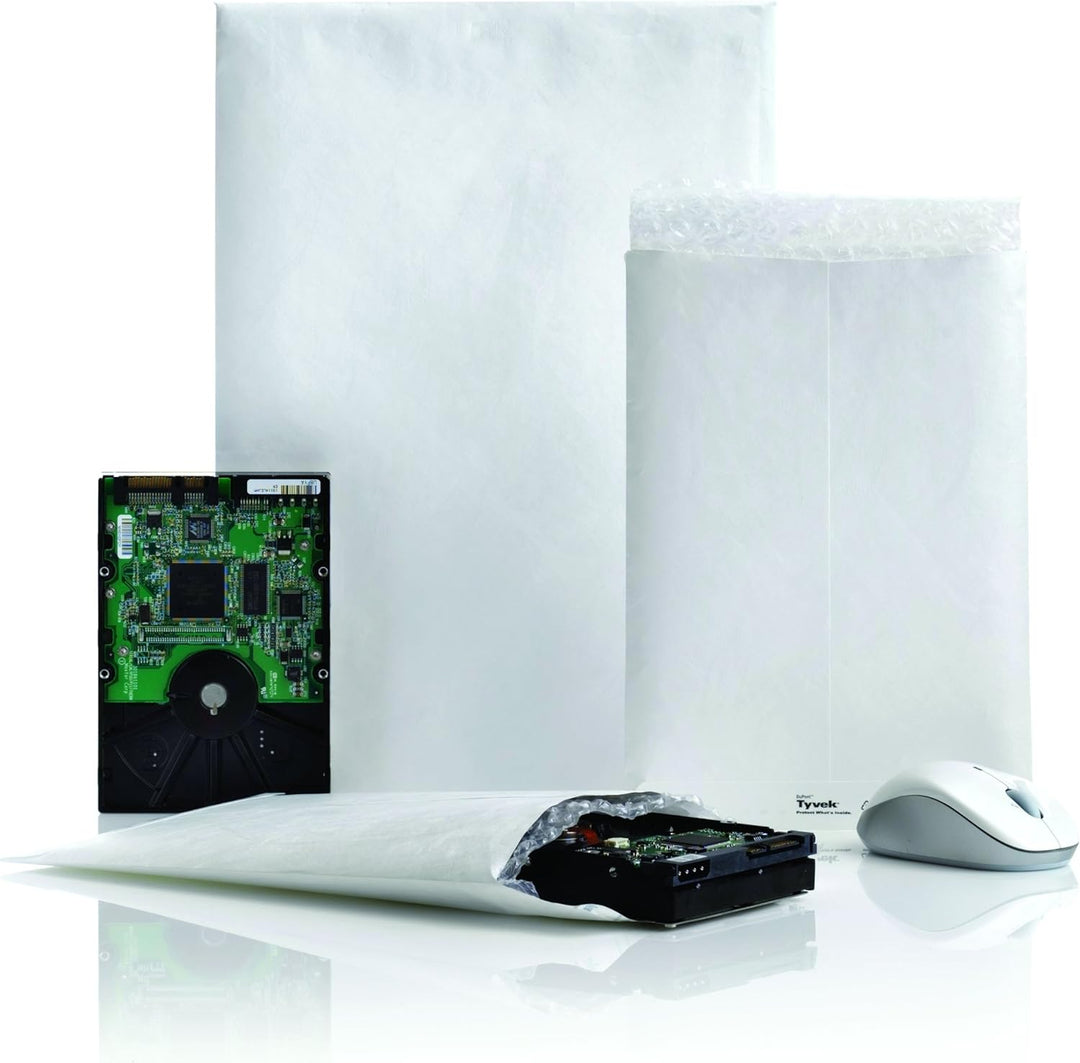 Tyvek Luftpolstertasche B4 (353x250mm) haftklebend weiss 55g 50 Stück