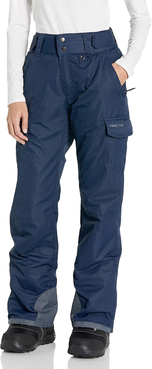 Arctix Damen Skihose Isolierte Cargo-Hose für Schneesport, S x 31L Blue Night, S x 31L Blue Night