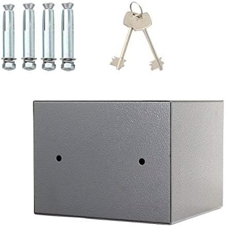 Rottner 114305 HomeDesign Möbeltresor Doppelbartschloss HDS-H10, Anthrazit, BxH 230x170 mm, Befestig