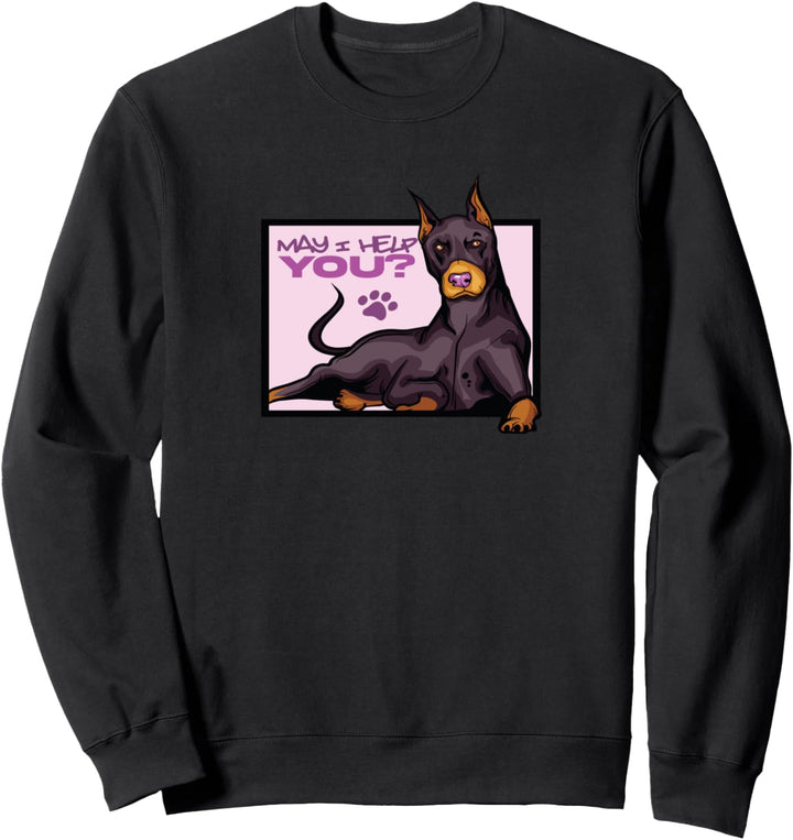 Damen Doberman Pinscher Geschenk Doberman Mom Sweatshirt