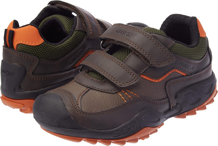 Geox Jungen J New Savage Boy A Schuhe 34 EU Navy Avio, 34 EU Navy Avio