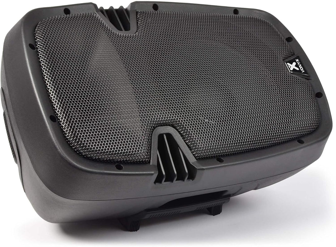 Vonyx SPJ-1000ABT Aktivlautsprecher 400 W mit 10-Zoll-Tieftöner, Bluetooth, MP3-Player und Fernbedie