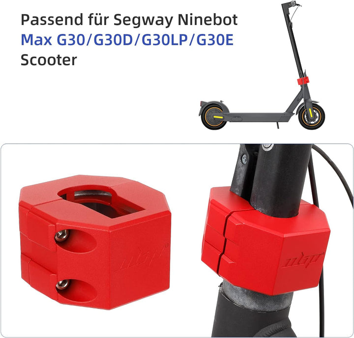 ulip Elektro-Scooter Klappklemme Vertikale Stange aus Aluminium Robuste Verriegelungsteile Spannklem