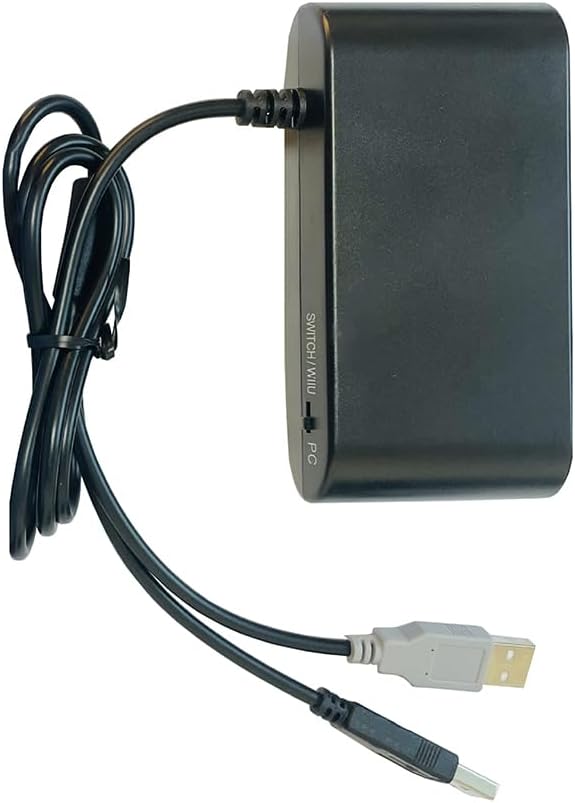 Jerilla NGC-Controller-Adapter für GameCube Controller, Konverter Unterstützt 4 GC Controller Gamepa
