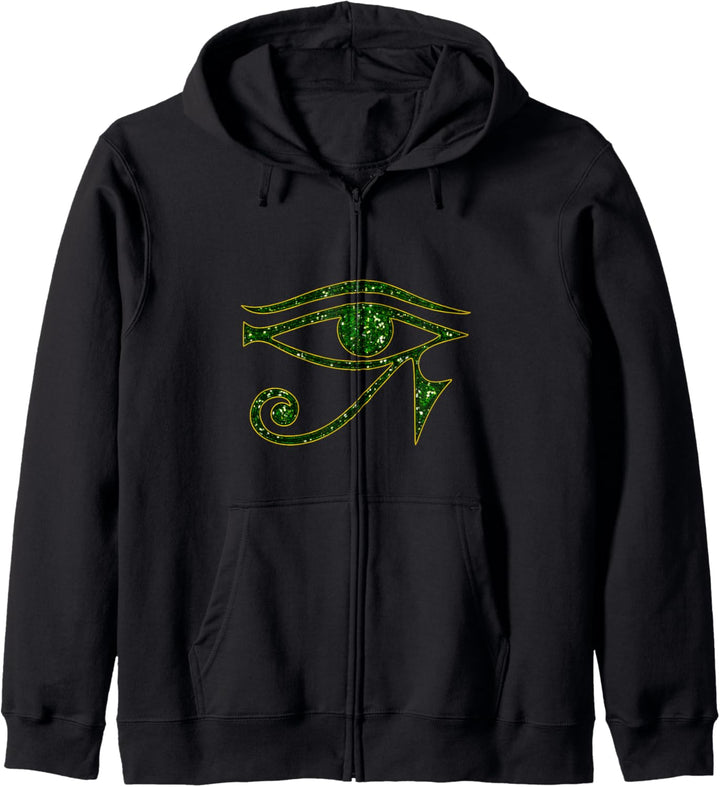 Auge des Horus, Schutzsymbol, Ägypten, Glücksbringer Kapuzenjacke