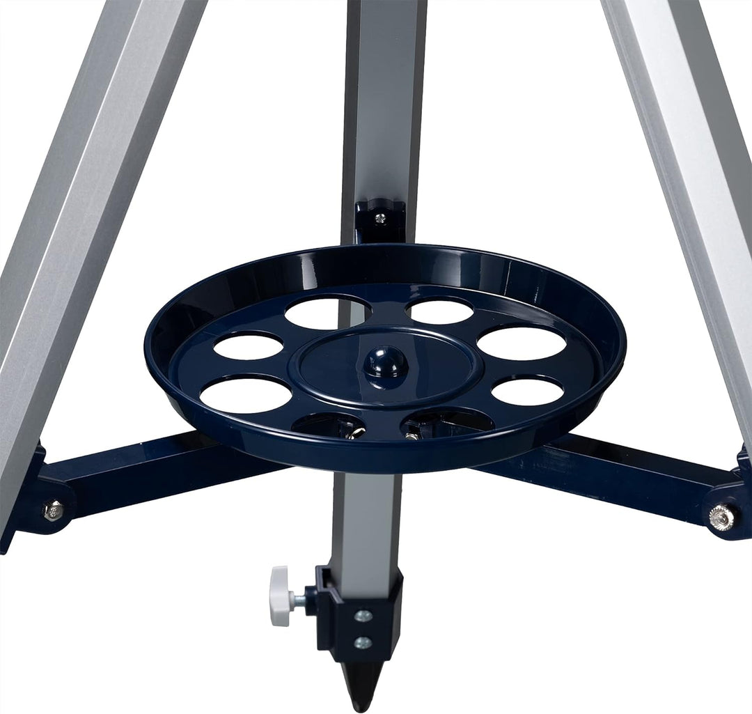 Bresser junior Linsenteleskop 60/700 AZ mit azimutalem Stativ, LED Sucher, Transportkoffer und weite