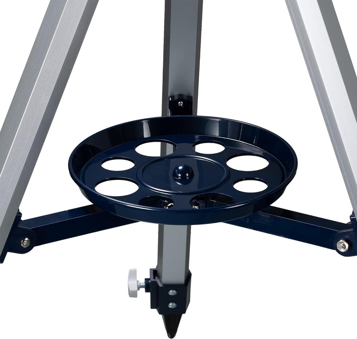 Bresser junior Linsenteleskop 60/700 AZ mit azimutalem Stativ, LED Sucher, Transportkoffer und weite