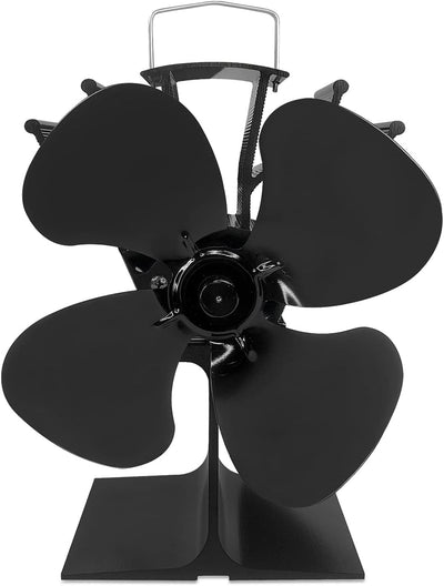 YARDIN Ofenventilator Kaminventilator ohne Strom, Leiser Kamin Ventilator für Kaminofen Holzöfen Feu