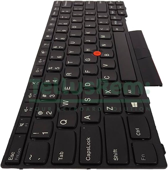 TellusRem ersatztastatur US Nicht Hintergrundbeleuchtung für Lenovo Thinkpad X280 X390 X395 Non-Back