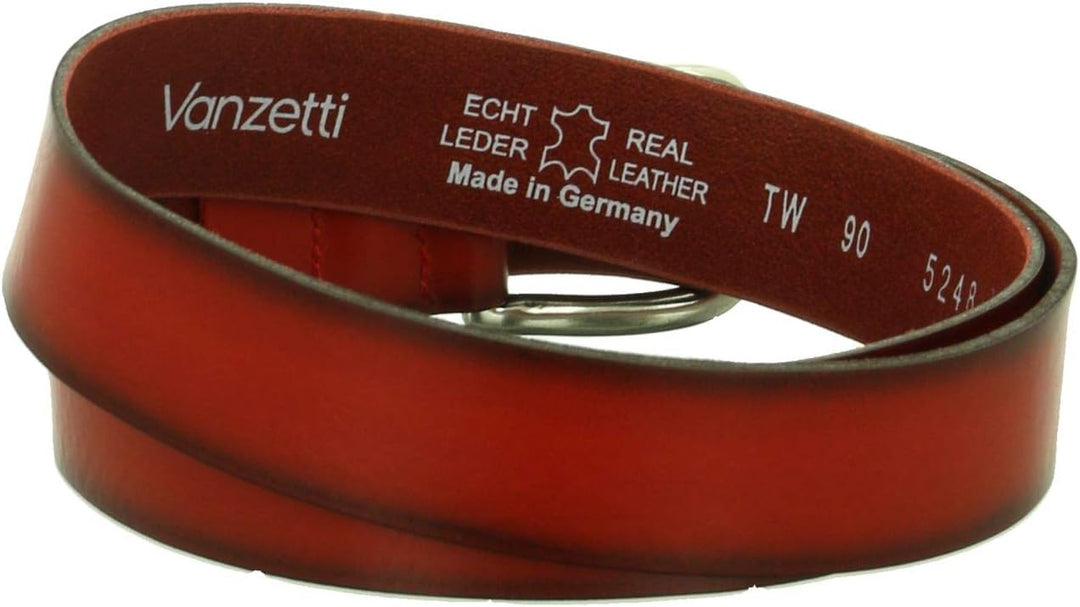 Vanzetti Damen Gürtel rot90