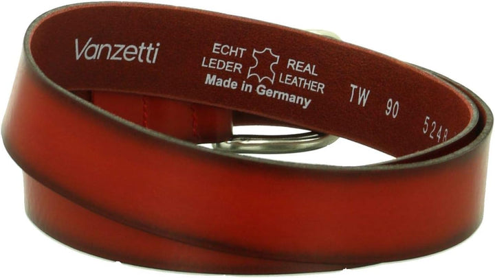 Vanzetti Damen Gürtel rot90