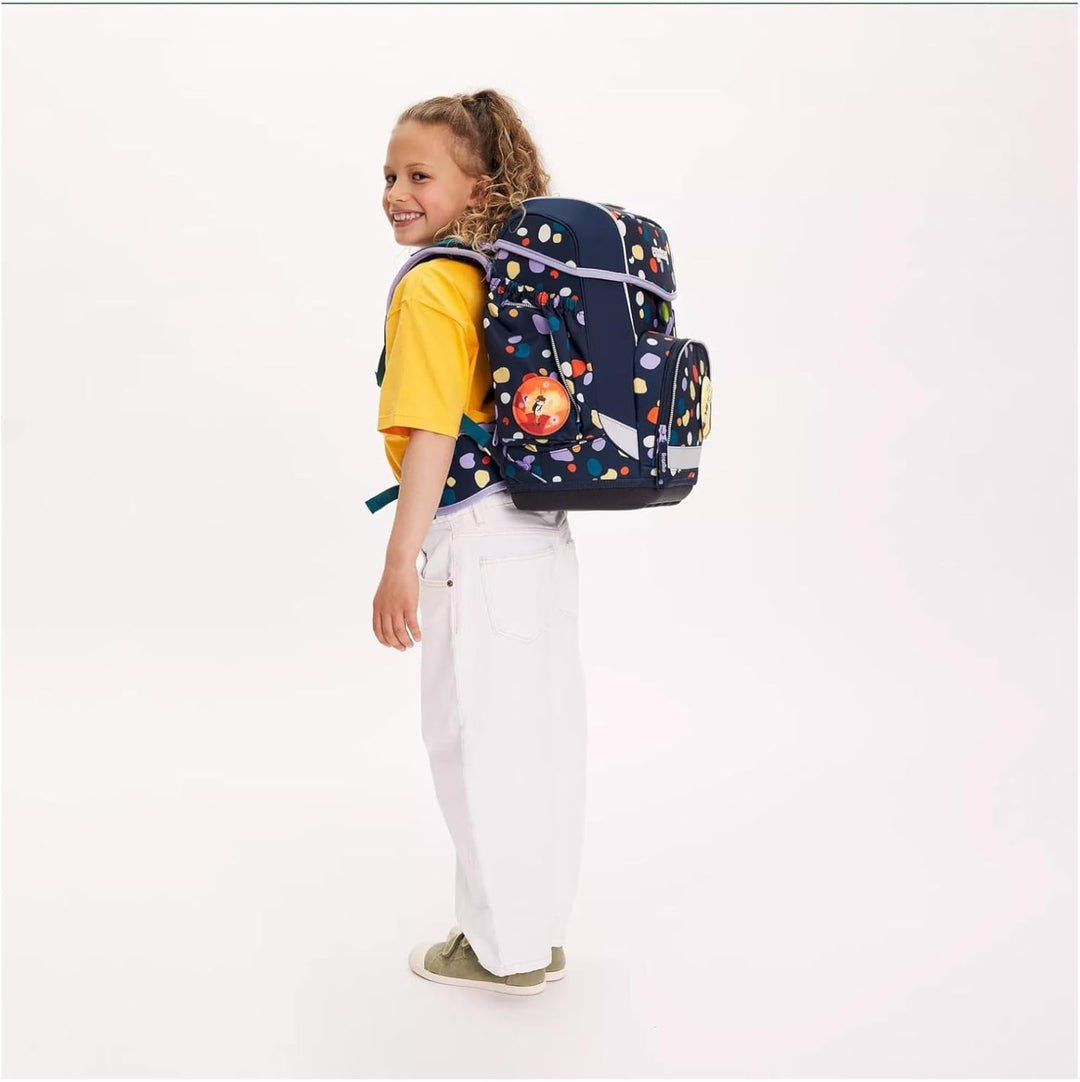 ergobag cubo Set ergonomischer Schulranzen, Vorgänger-Kollektion, klassisch 5-teilig 1. Klasse Grund