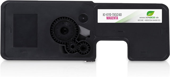 Kineco 5X Toner ersetzt TK5240 2X bk 1x CMY Multipack für Kyocera Ecosys M5526cdw P5026cdn