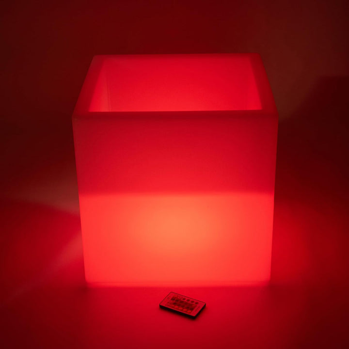 TickiT Sensorischer Stimmungs-Spielwürfel, LED Farbwechsel-Lichttisch, Spiel- und Entdeckerwürfel, A