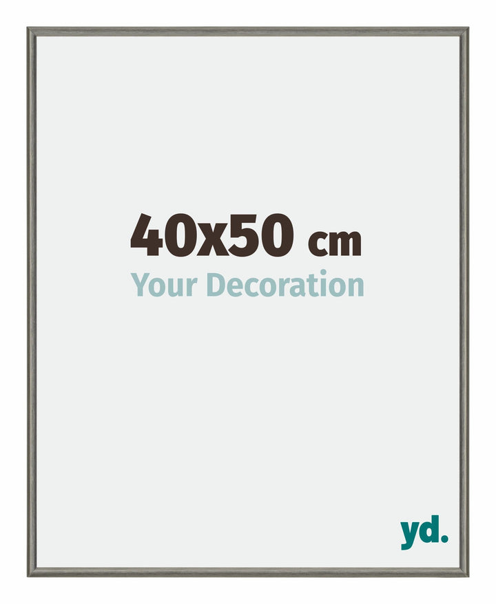 yd. Your Decoration - Bilderrahmen 40x50 cm - Bilderrahmen aus Aluminium mit Acrylglas - Antireflex