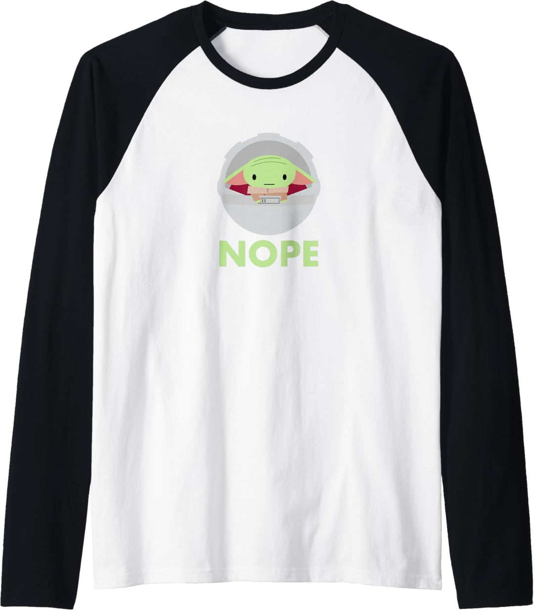 Star Wars The Mandalorian The Child Nope Raglan