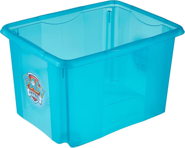 keeeper Paw Patrol Aufbewahrungsbox mit Deckel, Dreh- und stapelbar, Für Kinder, 30 l, Karolina, Fre