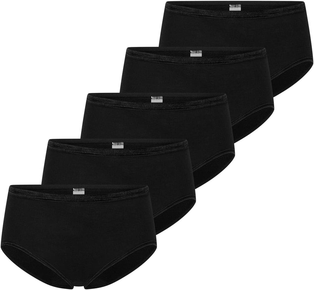 Speidel Midislip Basic 5er-Pack 1251, Schwarz, 42