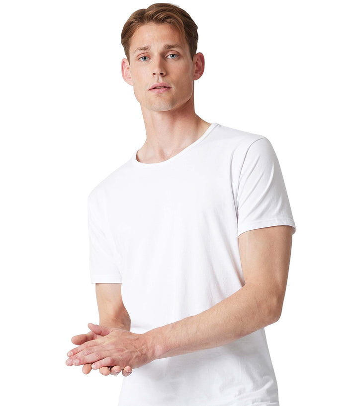 Venti Herren T-Shirt Halbarm Doppelpack 012500 Pflegeleicht XS Weiss, XS Weiss